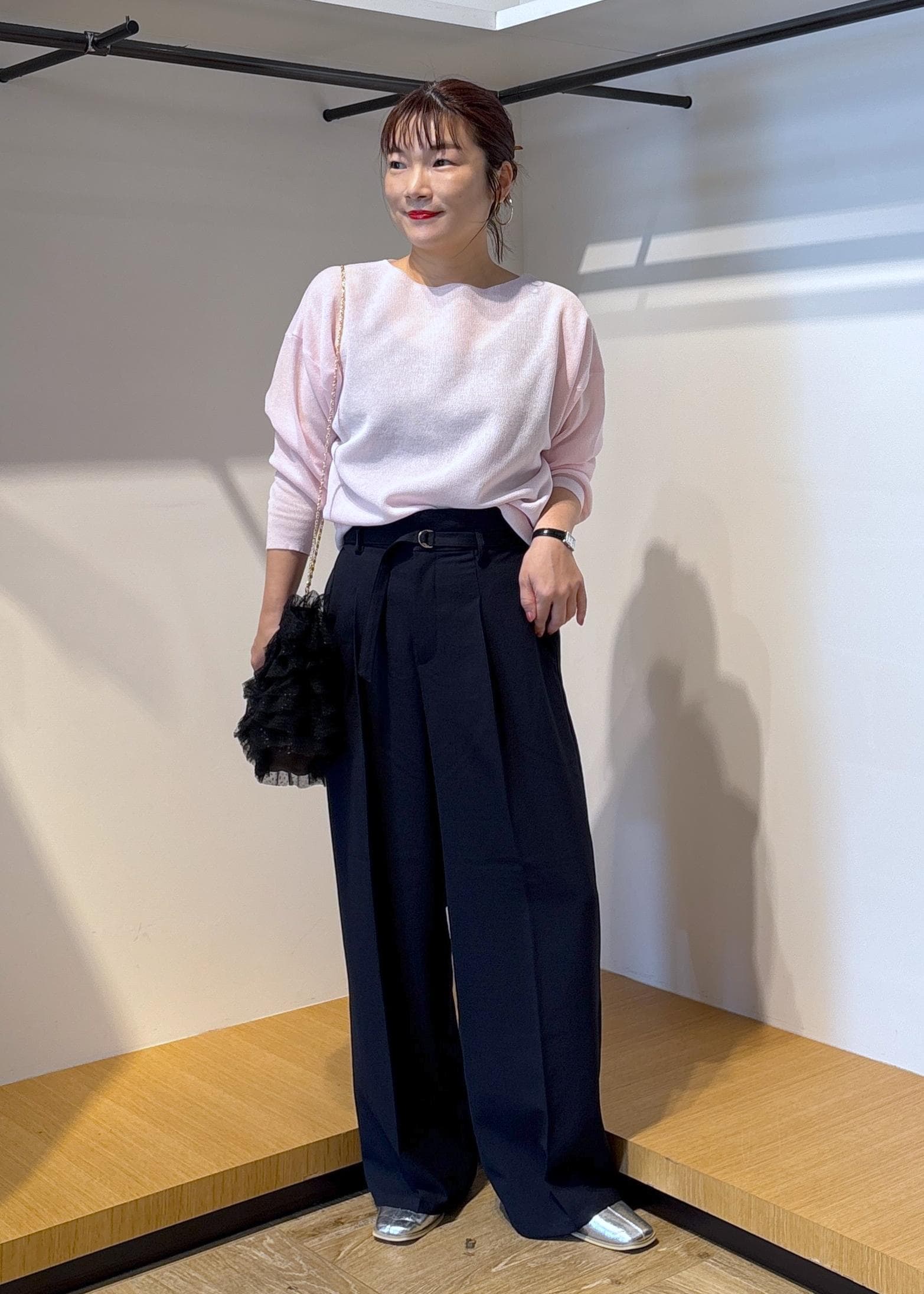 ROPE' PICNICのスポンジシアーニットプルオーバーを使ったコーディネートを紹介します。｜Rakuten Fashion(楽天ファッション／旧楽天ブランドアベニュー)5490149