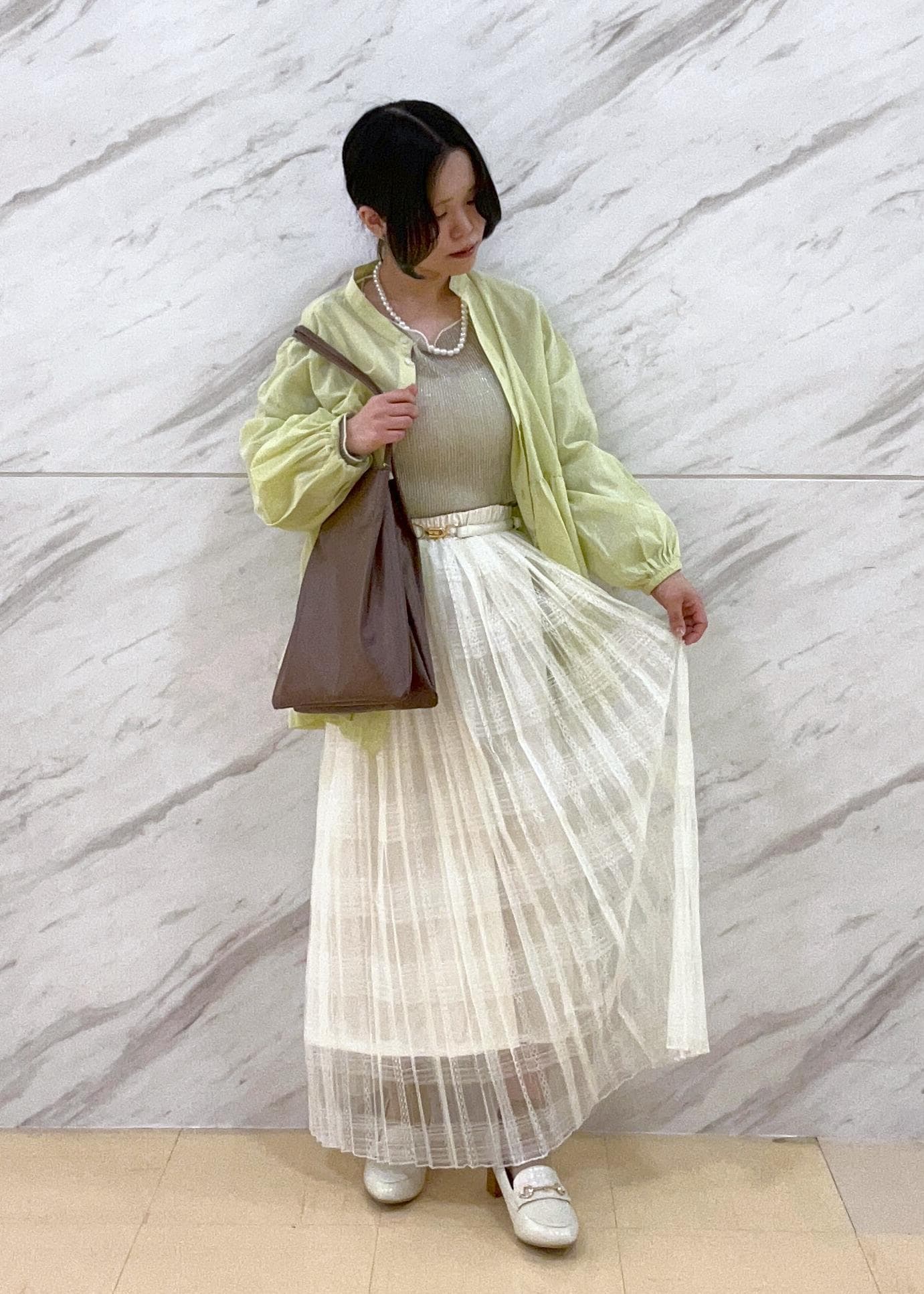 ROPE' PICNICの【接触冷感・通気性】お着軽シャツシリーズ/綿ボイルペプラムシャツを使ったコーディネートを紹介します。｜Rakuten Fashion(楽天ファッション／旧楽天ブランドアベニュー)5490330