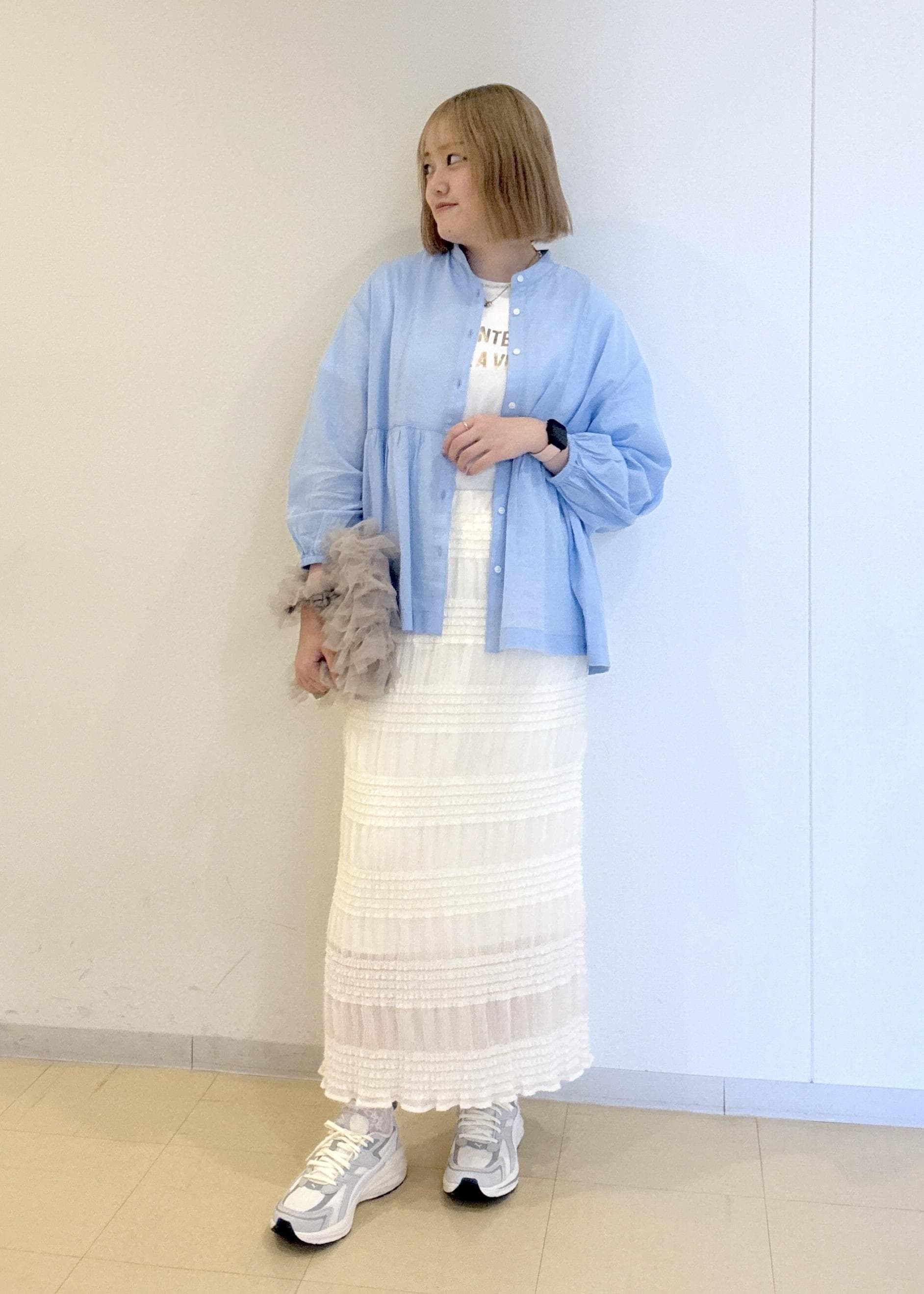 ROPE' PICNICの【接触冷感・通気性】お着軽シャツシリーズ/綿ボイルペプラムシャツを使ったコーディネートを紹介します。｜Rakuten Fashion(楽天ファッション／旧楽天ブランドアベニュー)5490334