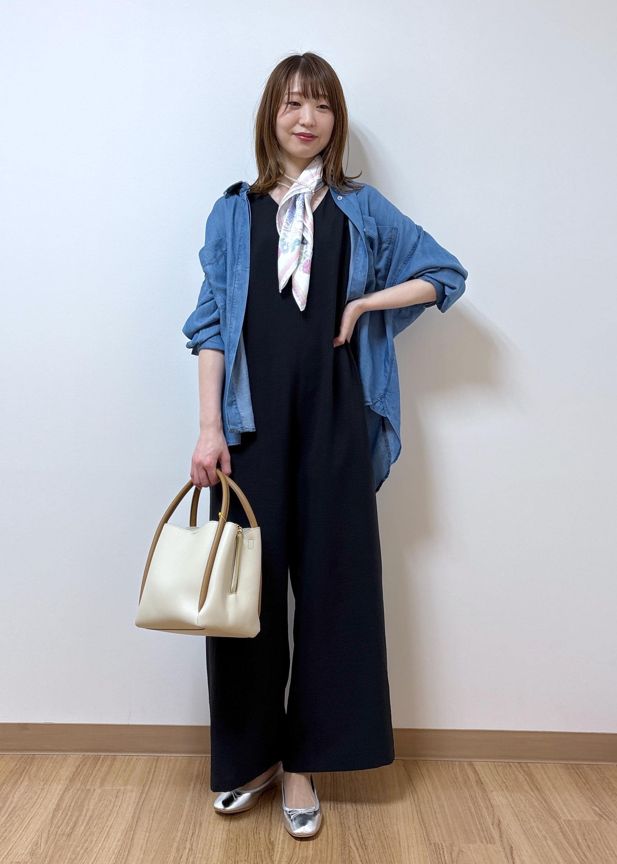 ROPE' PICNICの【吸水速乾・防シワ】エフォートレスリラックスオールインワンを使ったコーディネートを紹介します。｜Rakuten Fashion(楽天ファッション／旧楽天ブランドアベニュー)5519361