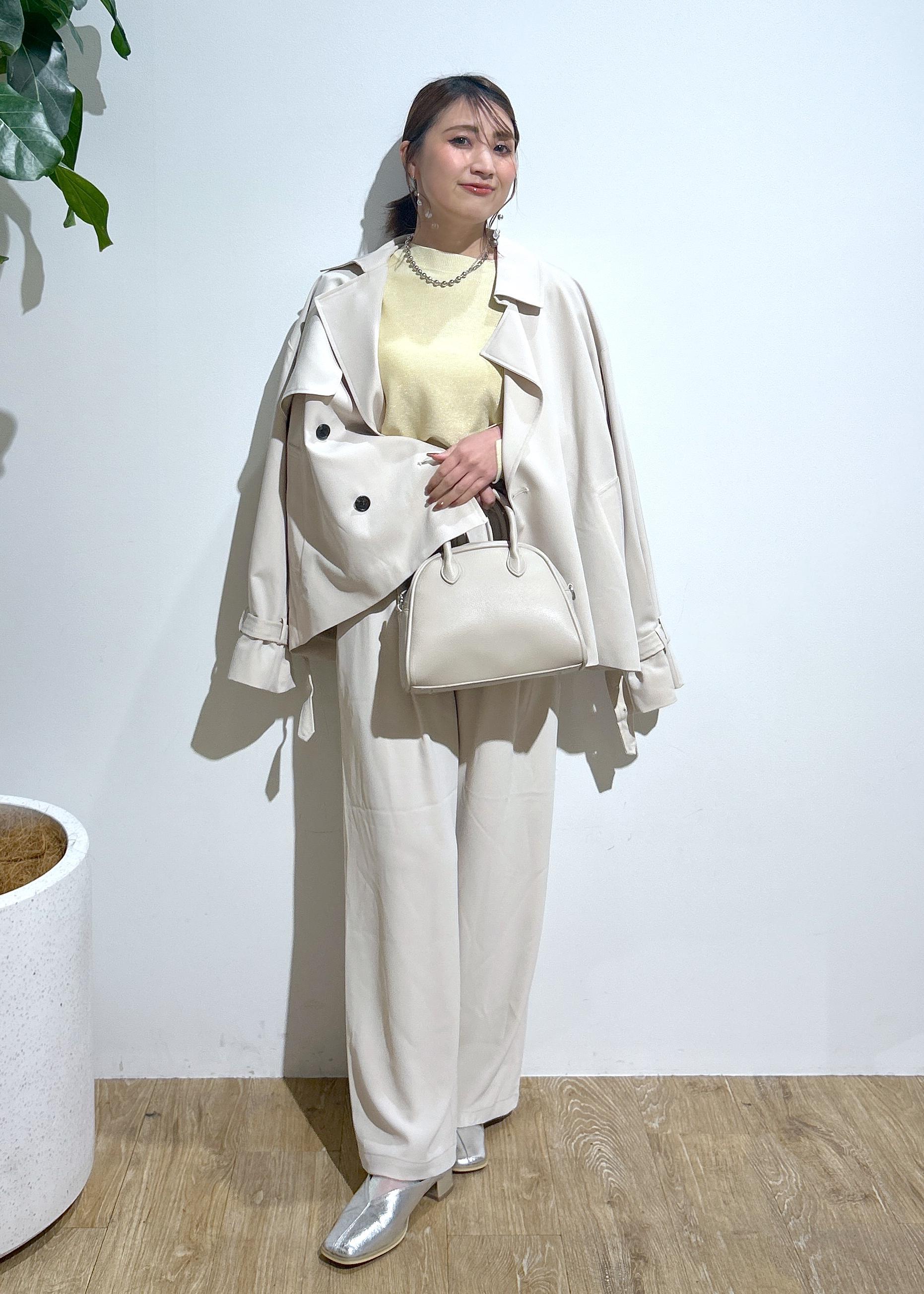 ROPE' PICNICの【撥水加工・花粉ガード】ショートトレンチコート スプリングコートを使ったコーディネートを紹介します。｜Rakuten Fashion(楽天ファッション／旧楽天ブランドアベニュー)5519393