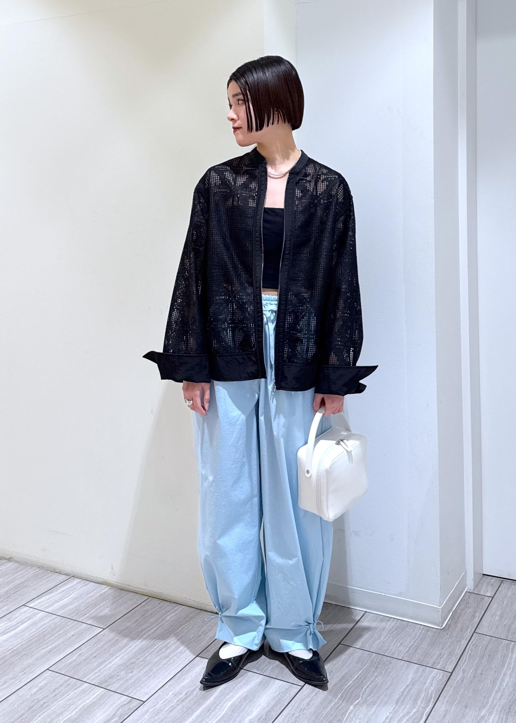 ADAM ET ROPE' | エンブロイダリーメッシュシャツ | Rakuten Fashion