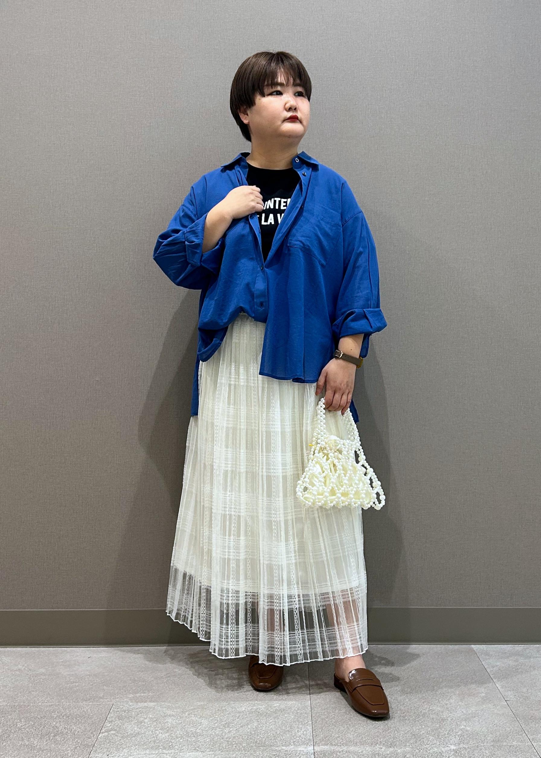 ROPE' PICNICの【接触冷感・通気性】お着軽シャツシリーズ/綿ボイルバックタックシャツを使ったコーディネートを紹介します。｜Rakuten Fashion(楽天ファッション／旧楽天ブランドアベニュー)5519552