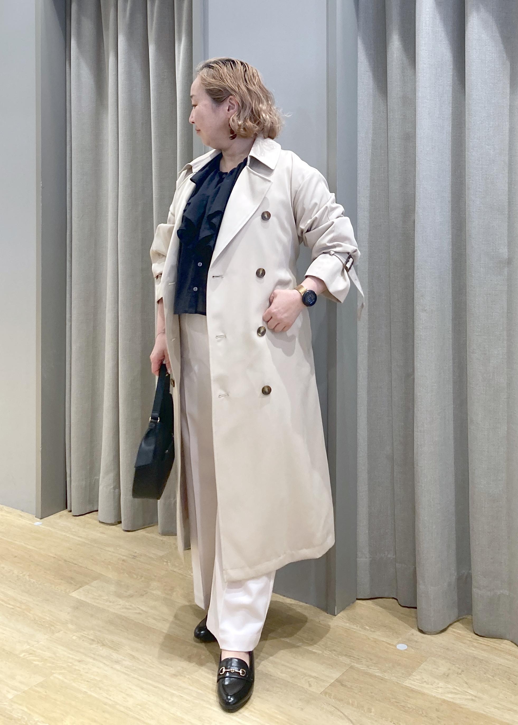 ROPE' PICNICの撥水加工・花粉ガード/トレンチコートを使ったコーディネートを紹介します。｜Rakuten Fashion(楽天ファッション／旧楽天ブランドアベニュー)5519537