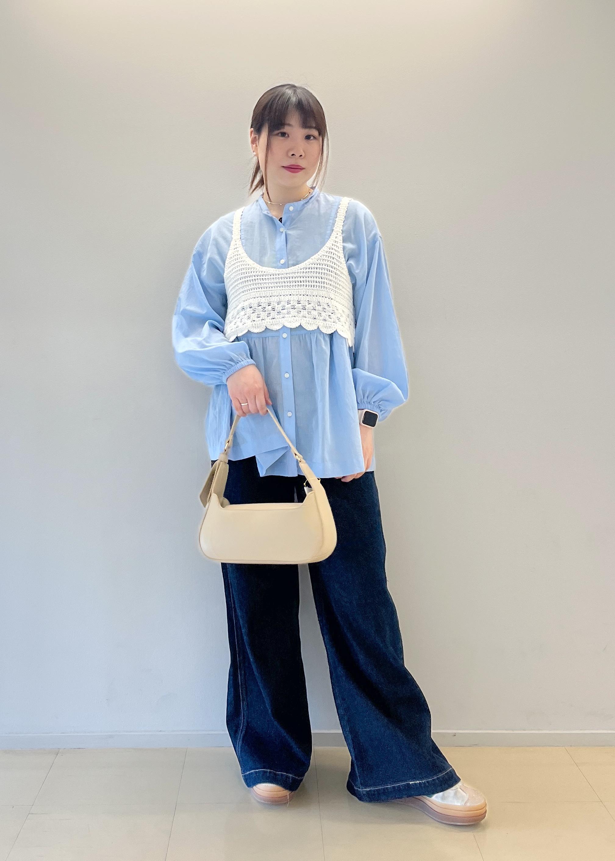 ROPE' PICNICの【接触冷感・通気性】お着軽シャツシリーズ/綿ボイルペプラムシャツを使ったコーディネートを紹介します。｜Rakuten Fashion(楽天ファッション／旧楽天ブランドアベニュー)5519814