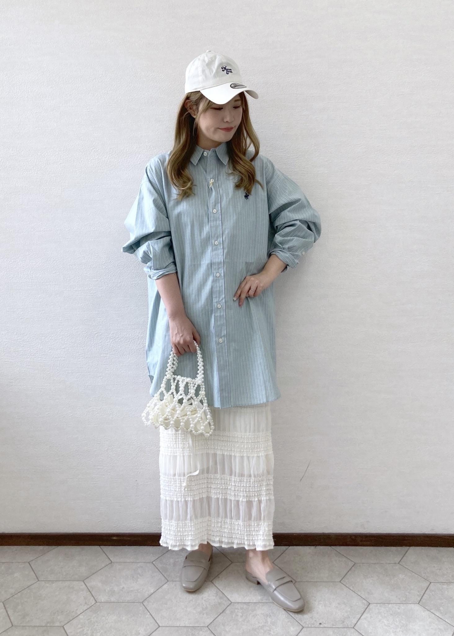 ROPE' PICNICの【BEVERLY HILLS POLO CLUB/ビバリーヒルズポロクラブ】BIGシャツを使ったコーディネートを紹介します。｜Rakuten Fashion(楽天ファッション／旧楽天ブランドアベニュー)5545391