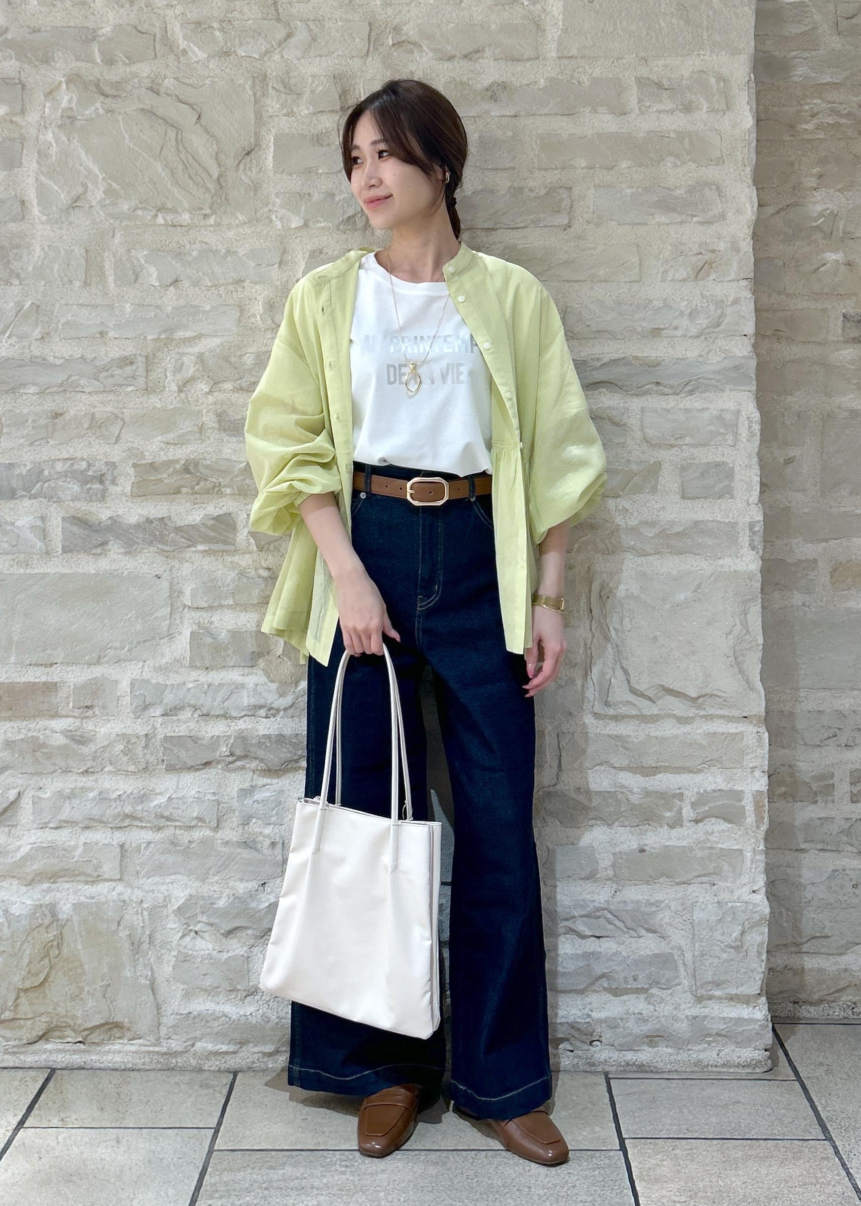ROPE' PICNICの【UVカット・洗濯機OK・接触冷感】RENUロゴTシャツを使ったコーディネートを紹介します。｜Rakuten Fashion(楽天ファッション／旧楽天ブランドアベニュー)5545447