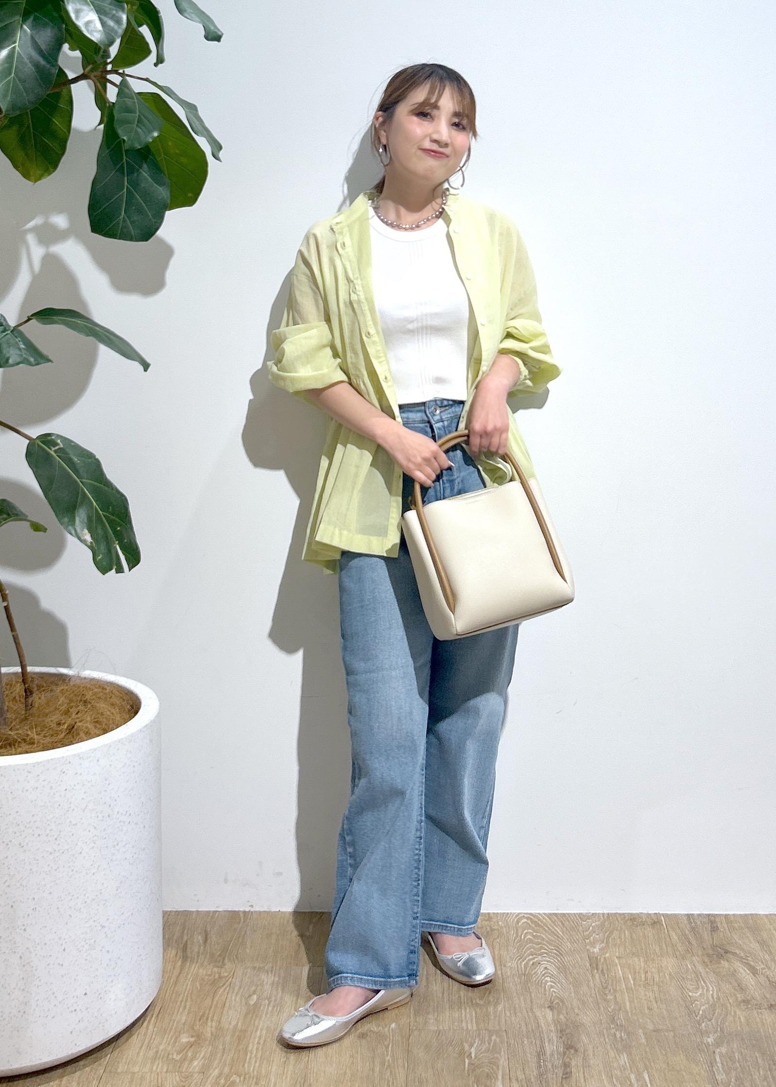 ROPE' PICNICの【接触冷感・通気性】お着軽シャツシリーズ/綿ボイルペプラムシャツを使ったコーディネートを紹介します。｜Rakuten Fashion(楽天ファッション／旧楽天ブランドアベニュー)5545491