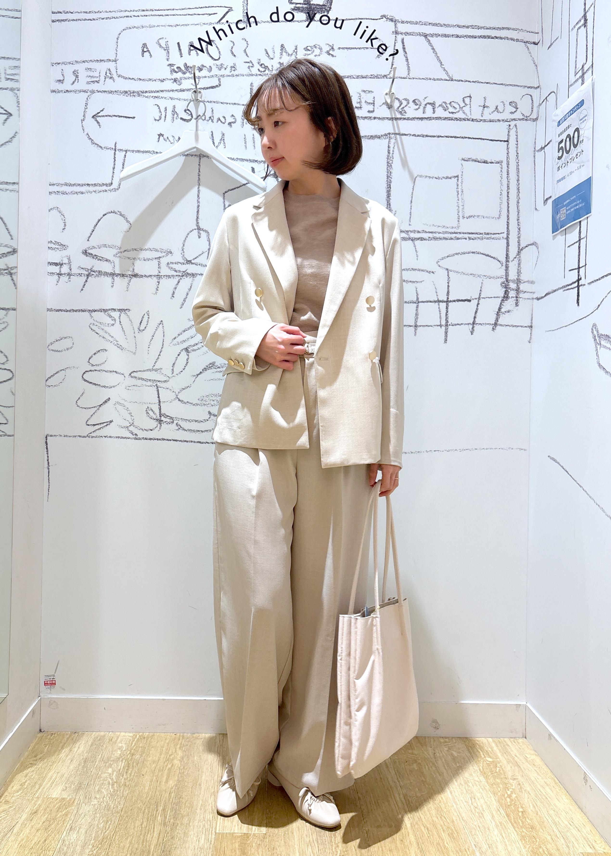 ROPE' PICNICの【洗濯機OK】LEVITAハーフスリーブニットプルオーバーを使ったコーディネートを紹介します。｜Rakuten Fashion(楽天ファッション／旧楽天ブランドアベニュー)5545495