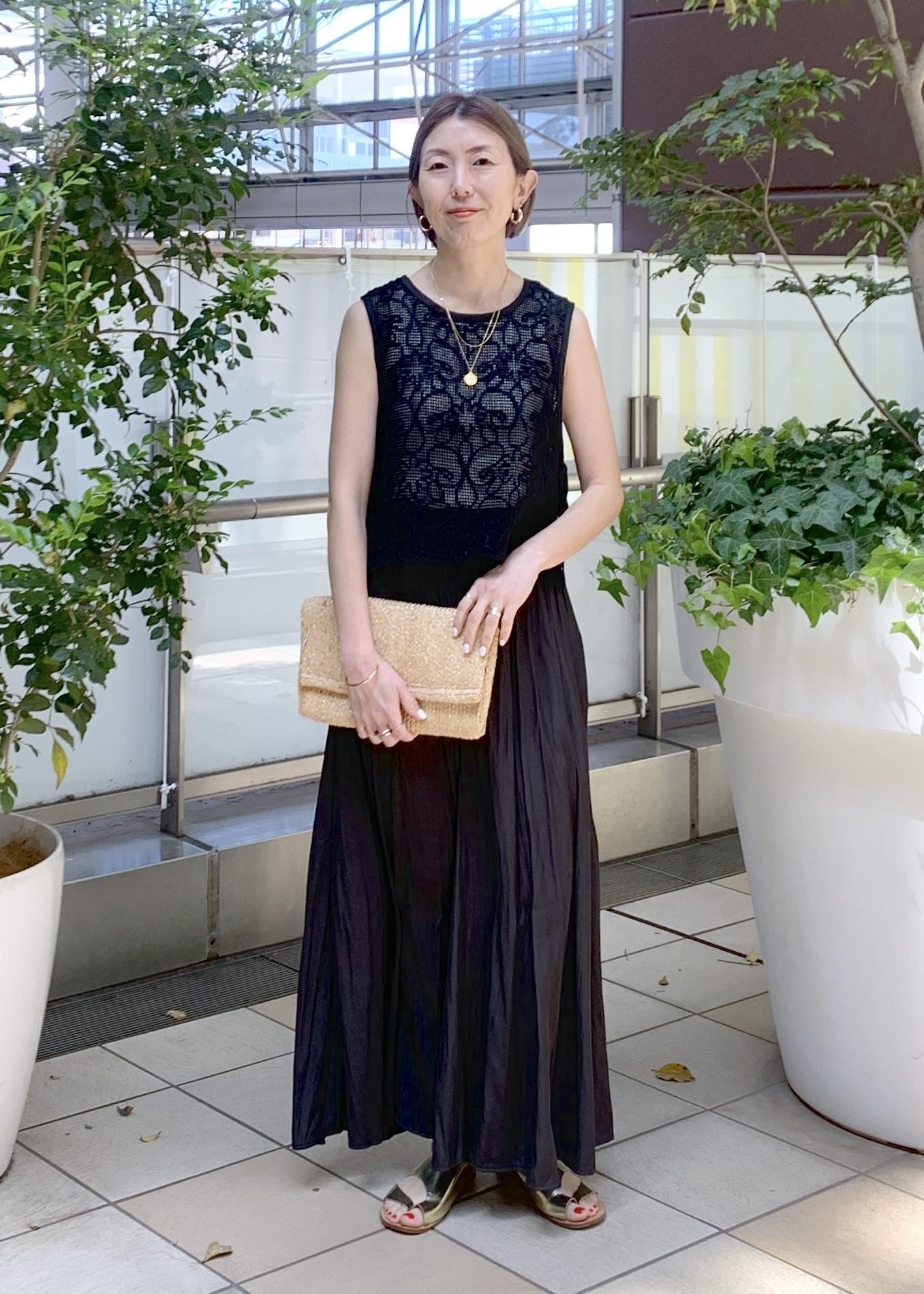 ROPE' PICNICのサイドリボンレースベストを使ったコーディネートを紹介します。｜Rakuten Fashion(楽天ファッション／旧楽天ブランドアベニュー)5545752