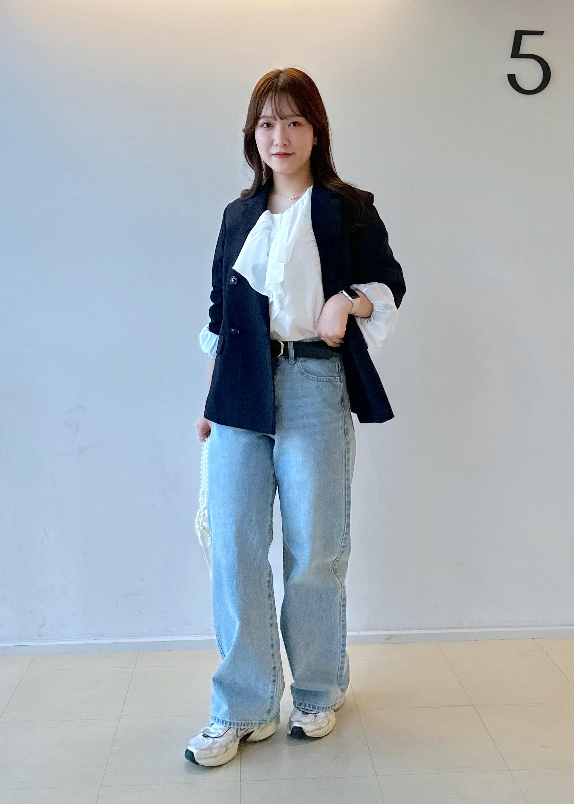 ROPE' PICNICの【接触冷感・通気性】お着軽シャツシリーズ/綿ボイルフリルブラウスを使ったコーディネートを紹介します。｜Rakuten Fashion(楽天ファッション／旧楽天ブランドアベニュー)5545789
