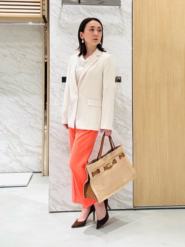 ANAYI | トリアセサテンドレープTブラウス | Rakuten Fashion(楽天