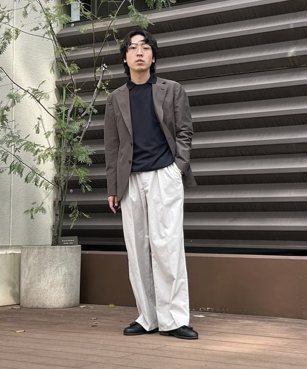 BEAMS HEARTの【セットアップ対応】ヴィンテージ オックスフォード 3ボタン ジャケット(S~XL)を使ったコーディネートを紹介します。｜Rakuten Fashion(楽天ファッション／旧楽天ブランドアベニュー)5453833