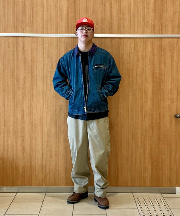 BEAMS HEARTのGMS ワーク イージーパンツを使ったコーディネートを紹介します。｜Rakuten Fashion(楽天ファッション／旧楽天ブランドアベニュー)5459168