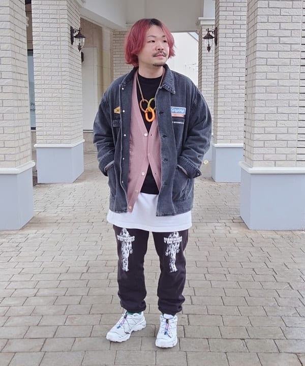 BEAMS HEARTの12ゲージ メッシュ カーディガンを使ったコーディネートを紹介します。｜Rakuten Fashion(楽天ファッション／旧楽天ブランドアベニュー)5459436