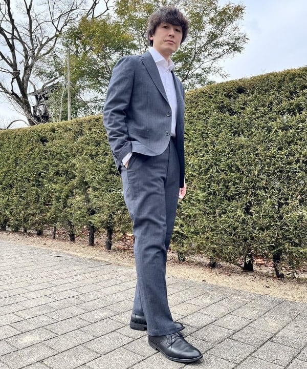 BEAMS HEARTの【セットアップ対応】三者混 ドビー 2ボタン ジャケット(S~XL)を使ったコーディネートを紹介します。｜Rakuten Fashion(楽天ファッション／旧楽天ブランドアベニュー)5459444