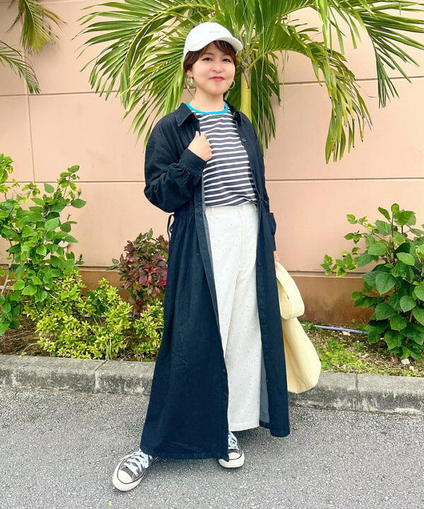 BEAMS HEARTのギャザーハンドル トートバッグ  レディースを使ったコーディネートを紹介します。｜Rakuten Fashion(楽天ファッション／旧楽天ブランドアベニュー)5459489
