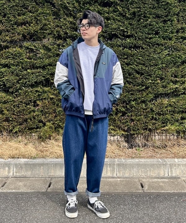 BEAMS HEARTのBEAMS HEART｜GERRY別注 ビッグシルエット ブルゾン｜メンズ アウター ジャケット｜スタンドカラー フード収納 90年代アウトドア風｜25AW新作を使ったコーディネートを紹介します。｜Rakuten Fashion(楽天ファッション／旧楽天ブランドアベニュー)5459520