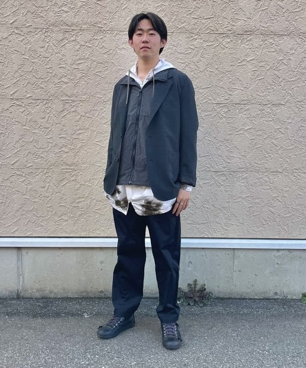 BEAMS HEARTのGMS ワーク イージーパンツを使ったコーディネートを紹介します。｜Rakuten Fashion(楽天ファッション／旧楽天ブランドアベニュー)5459574