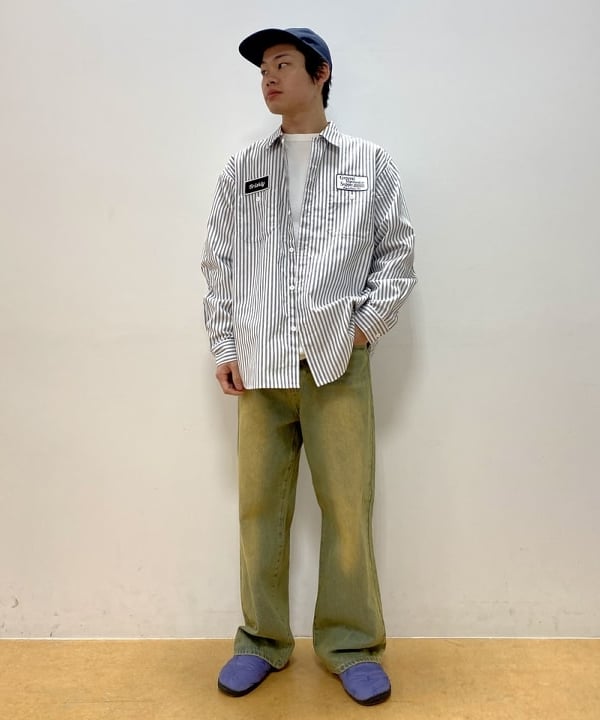 BEAMS HEARTの配色 ステッチ コンビ ロングスリーブ Tシャツを使ったコーディネートを紹介します。｜Rakuten Fashion(楽天ファッション／旧楽天ブランドアベニュー)5459575