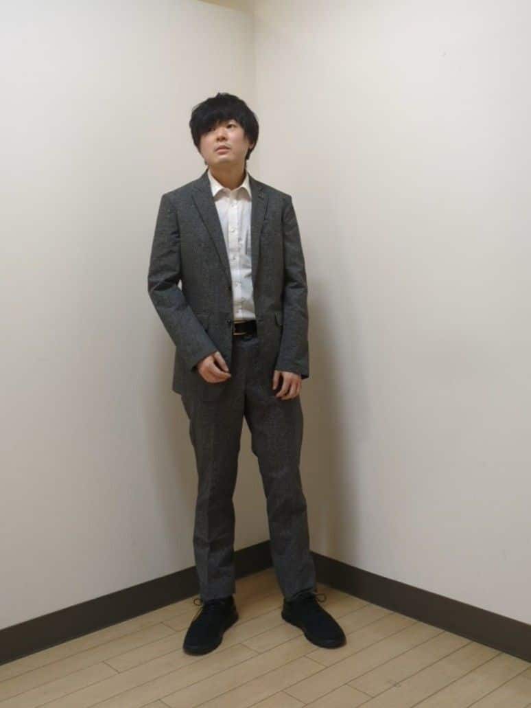 TAKEO KIKUCHIの【抗菌防臭】COOL DOTS(R)ドビープリント ジャケットを使ったコーディネートを紹介します。｜Rakuten Fashion(楽天ファッション／旧楽天ブランドアベニュー)5461896