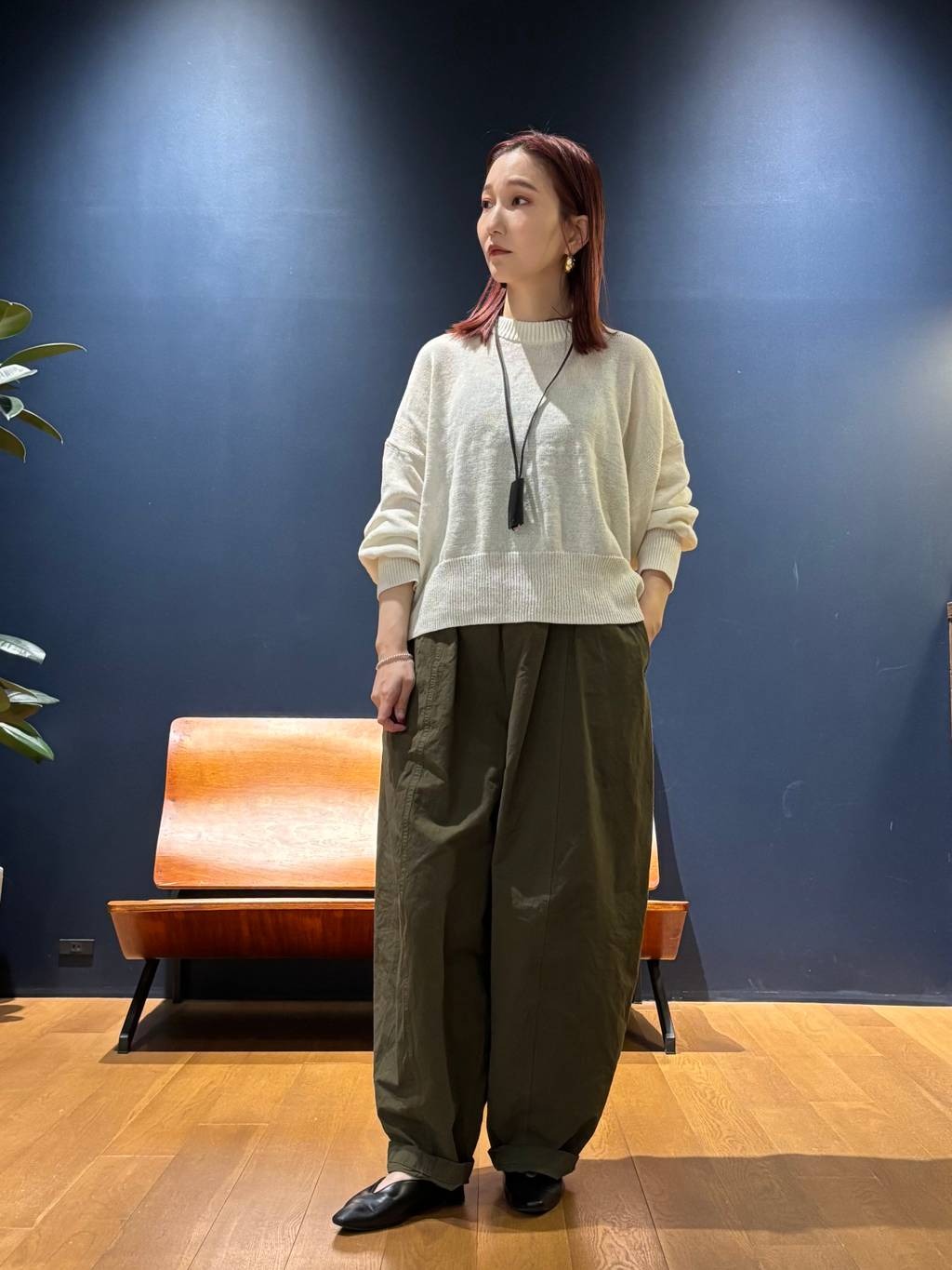 Curensology | リネンテープヤーンニットプルオーバー | Rakuten
