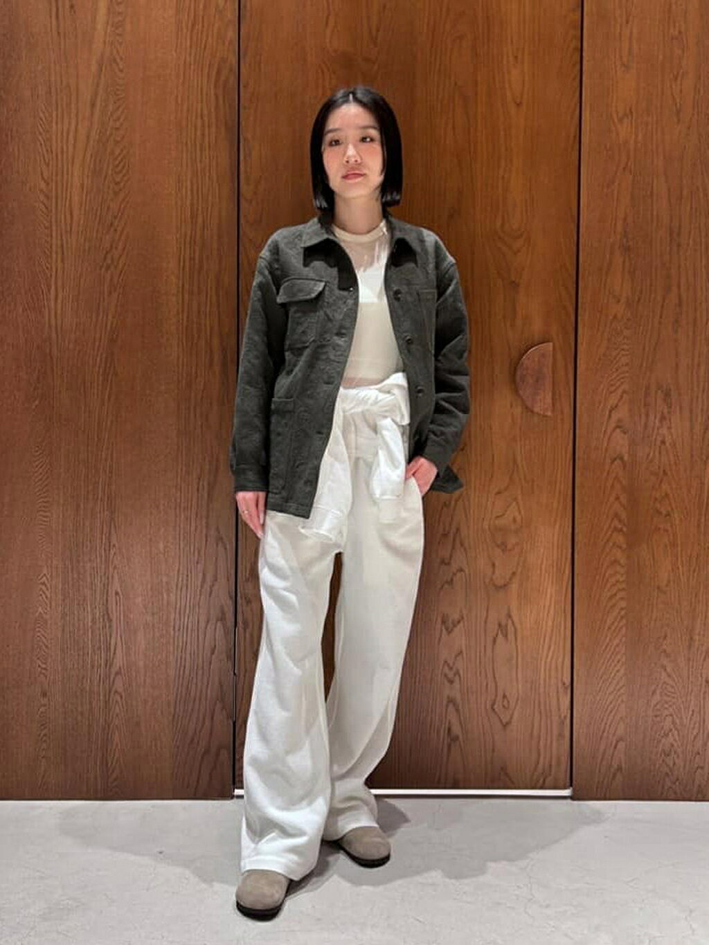 TOMORROWLAND | ワッフルクロス リラックスジャンプスーツ | Rakuten