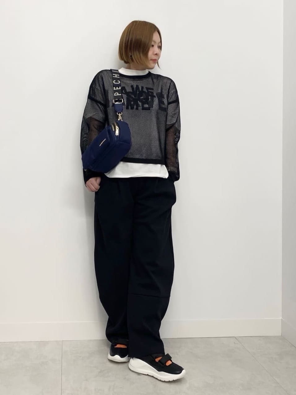 Vinのワイドカービーパンツを使ったコーディネートを紹介します。｜Rakuten Fashion(楽天ファッション／旧楽天ブランドアベニュー)5479043