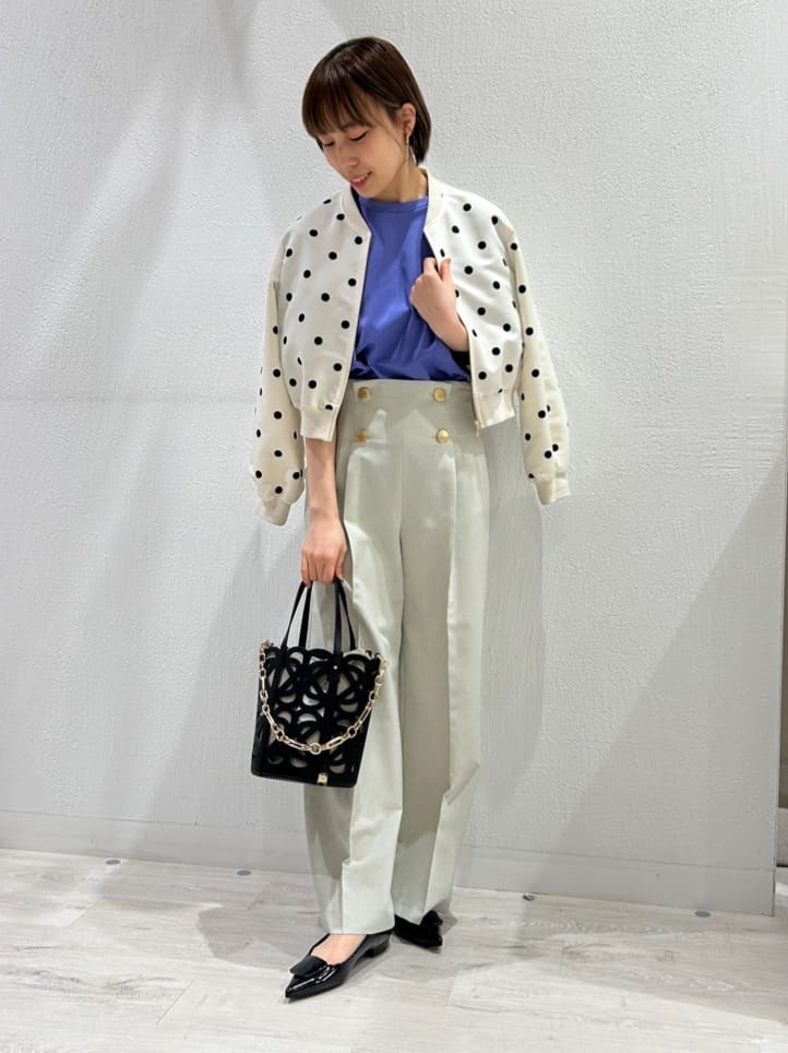 Vinのマリンワイドパンツを使ったコーディネートを紹介します。｜Rakuten Fashion(楽天ファッション／旧楽天ブランドアベニュー)5481825