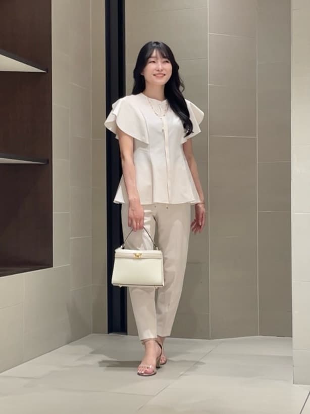 ANAYI | 【セットアップ対応商品】サッカーストレッチドロストパンツ