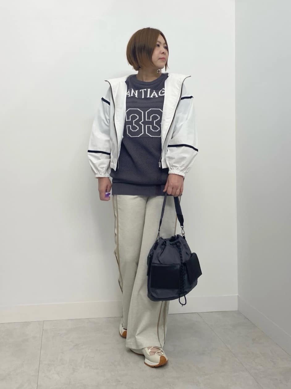 Vinのメッシュ編みナンバーロゴプルオーパーを使ったコーディネートを紹介します。｜Rakuten Fashion(楽天ファッション／旧楽天ブランドアベニュー)5481913