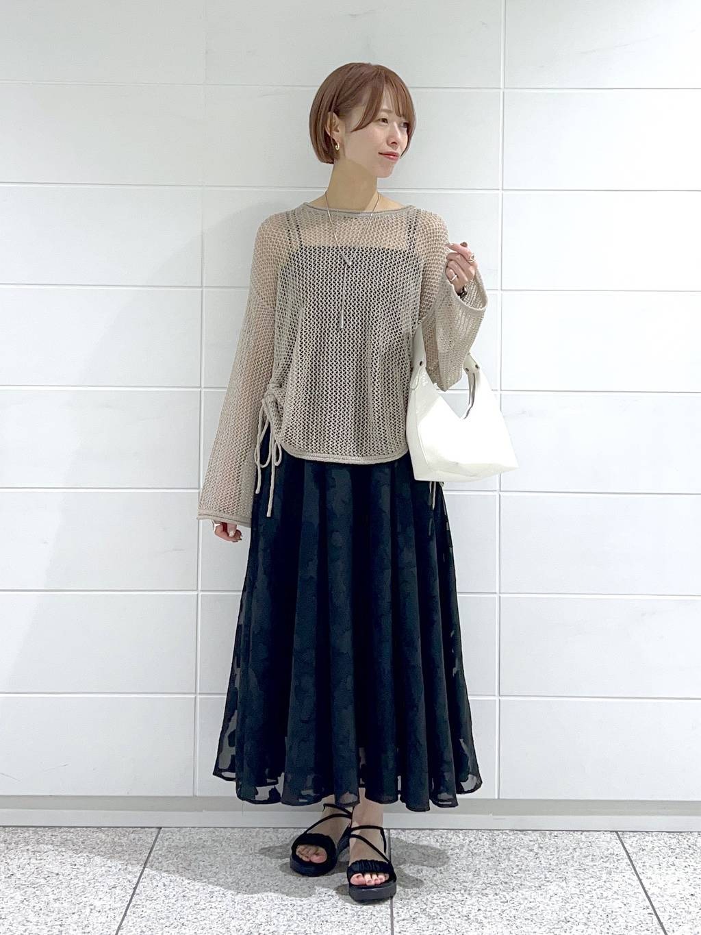 mysty womanのシャーリングナロースポサンを使ったコーディネートを紹介します。｜Rakuten Fashion(楽天ファッション／旧楽天ブランドアベニュー)5483668