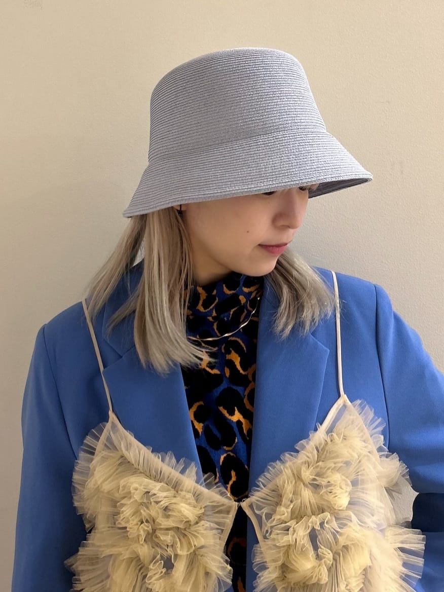 OVERRIDE | Chapeau d' O Lame Silk Braid Bucket / シャポードオー