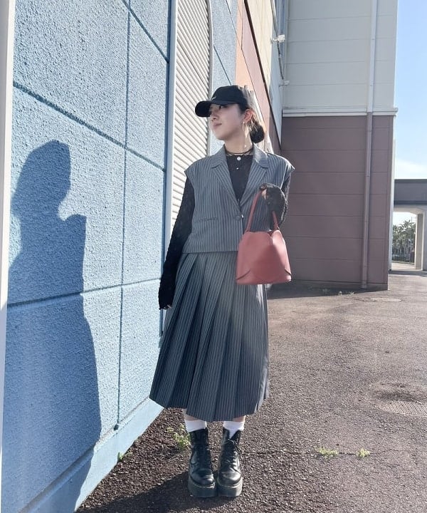 BEAMS HEARTのハートモチーフ ショルダーバッグ 25SS レディースを使ったコーディネートを紹介します。｜Rakuten Fashion(楽天ファッション／旧楽天ブランドアベニュー)5489105