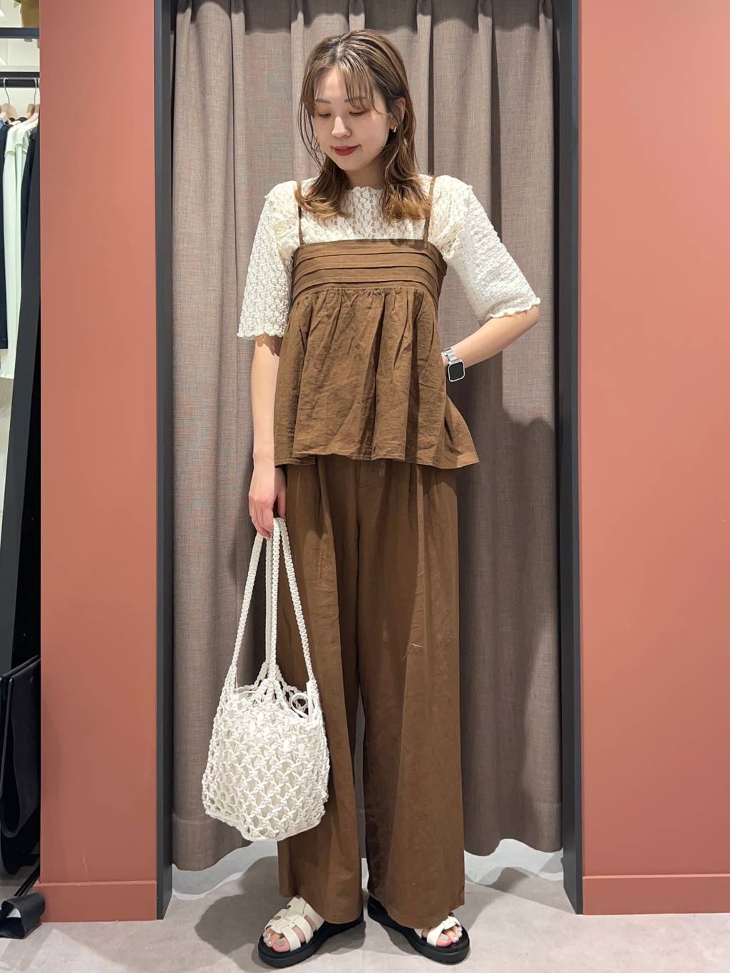 LOWRYS FARM | ノルマンディリネンワイドパンツ | Rakuten Fashion