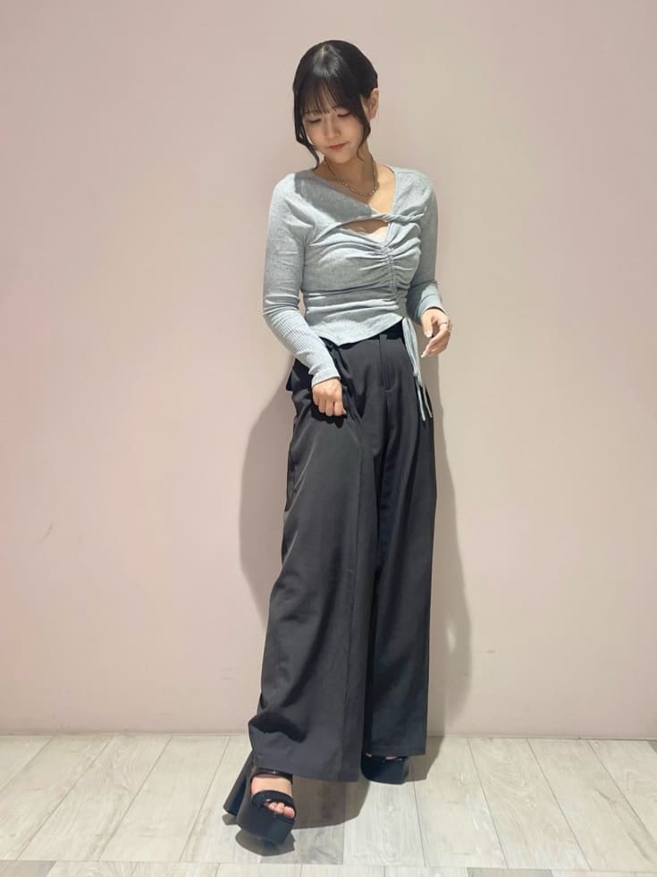 ESPERANZAの【ラク盛り/サンダル】リピーター続出/脚長美脚 ミュールサンダルを使ったコーディネートを紹介します。｜Rakuten Fashion(楽天ファッション／旧楽天ブランドアベニュー)5491630