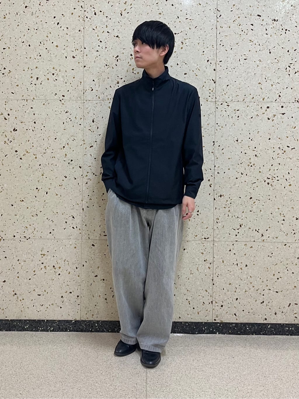TAKEO KIKUCHIの【4WAYストレッチ/ライトアウター】エレクティブ ジャージブルゾンを使ったコーディネートを紹介します。｜Rakuten Fashion(楽天ファッション／旧楽天ブランドアベニュー)5491733