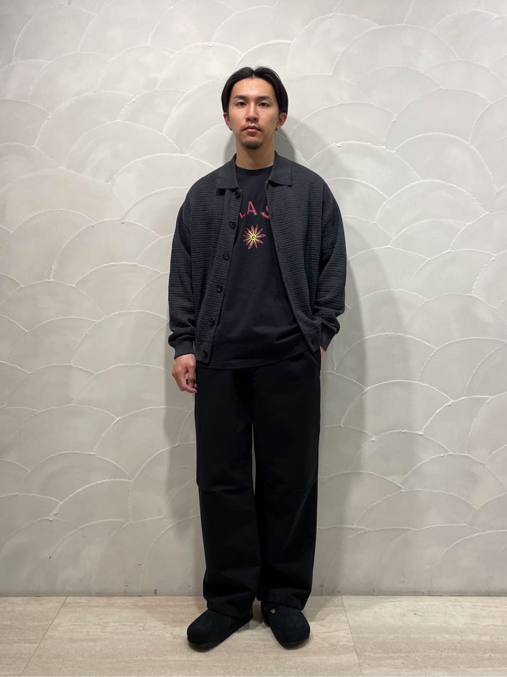 BEAUTY&YOUTH UNITED ARROWSのクロシェ ニット ポロ ジャケット