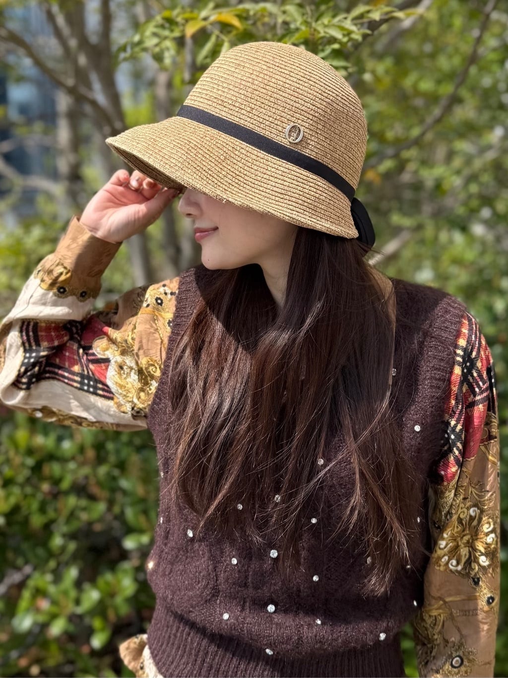 OVERRIDE | Chapeau d' O Silk Braid Breton / シャポードオー