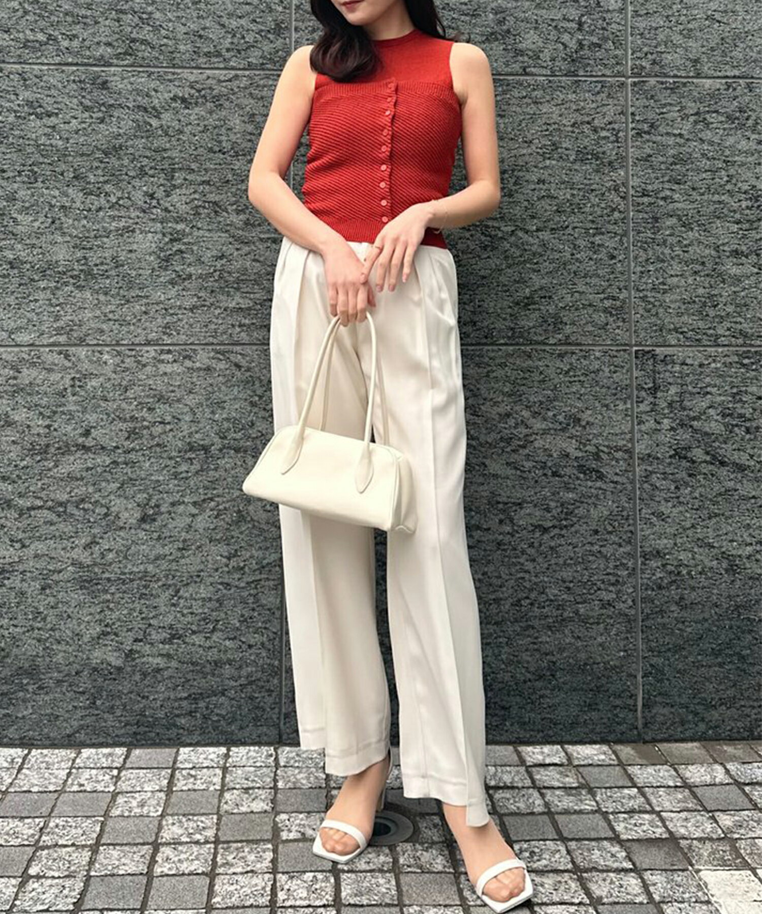 歳時饗宴【春】、【夏】、【秋】、【冬】 anuans | ツータックワイドパンツ | Rakuten Fashion(楽天ファッション