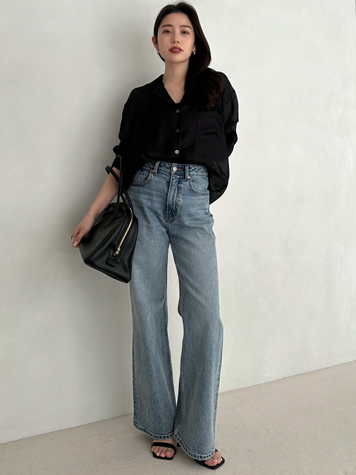 anuans | シアーテーラードシャツ | Rakuten Fashion(楽天ファッション