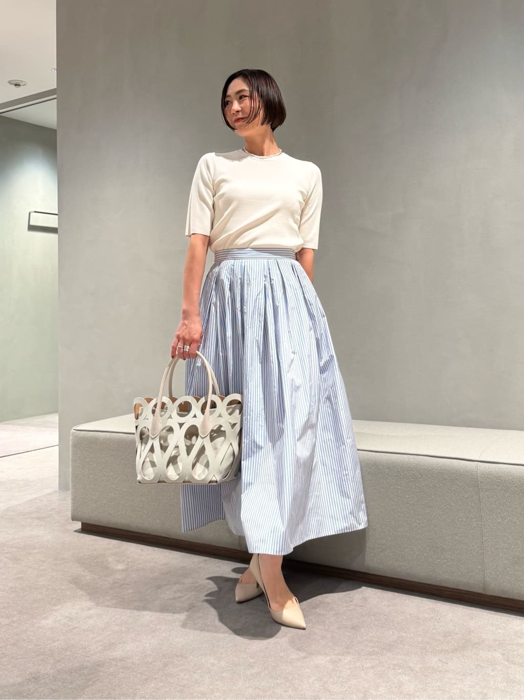 UNITED ARROWS LTD. OUTLET | タフタ ボリュームギャザー スカート