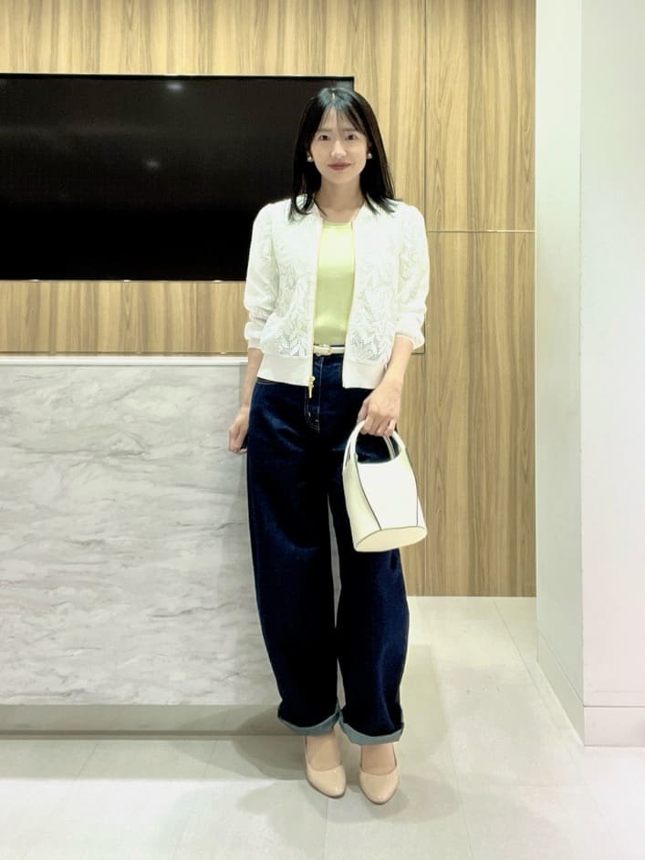 ANAYI | フルールジップブルゾン | Rakuten Fashion(楽天ファッション