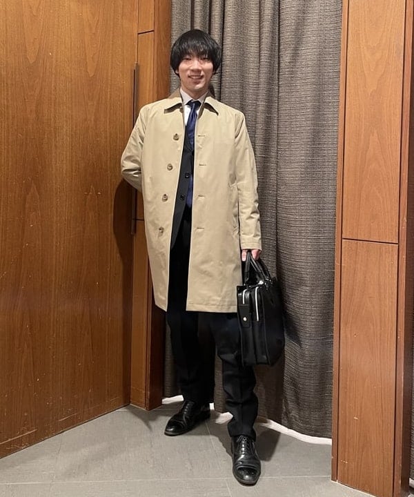 BEAMS HEARTのダントツ撥水(R) ウォッシャブル ステンカラーコート 25SS(S~XL)を使ったコーディネートを紹介します。｜Rakuten Fashion(楽天ファッション／旧楽天ブランドアベニュー)5501627