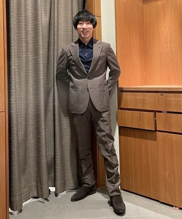 BEAMS HEARTの【セットアップ対応】ヴィンテージ オックスフォード 3ボタン ジャケット(S~XL)を使ったコーディネートを紹介します。｜Rakuten Fashion(楽天ファッション／旧楽天ブランドアベニュー)5501728
