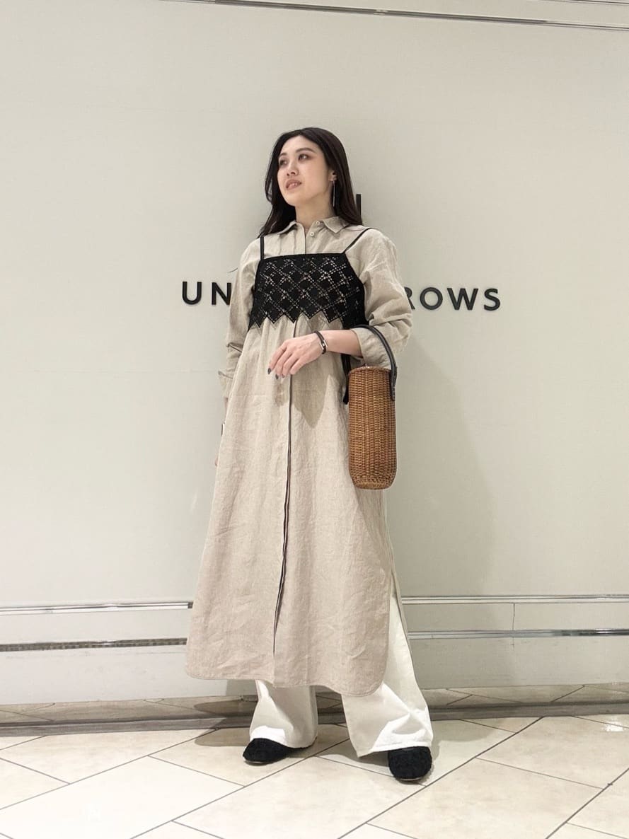 UNITED ARROWS LTD. OUTLET | リネン ベルト シャツワンピース