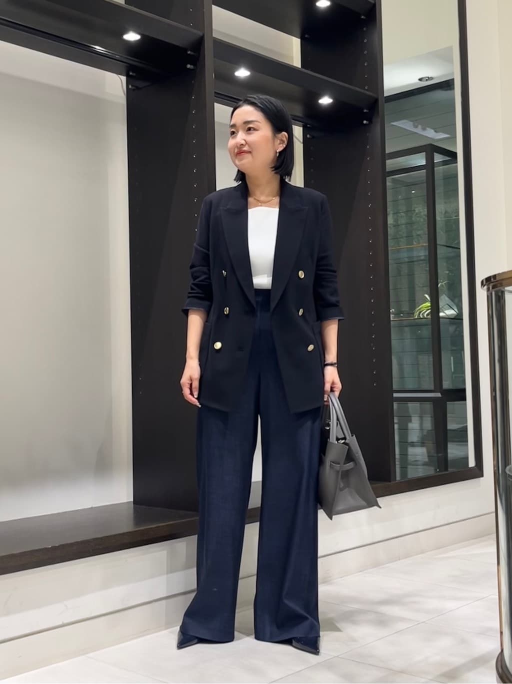 allurevilleの◇【LOULOU WILLOUGHBY】スクエアタンクを使った allurevilleの◇【LOULOU WILLOUGHBY】スクエアタンクを使った