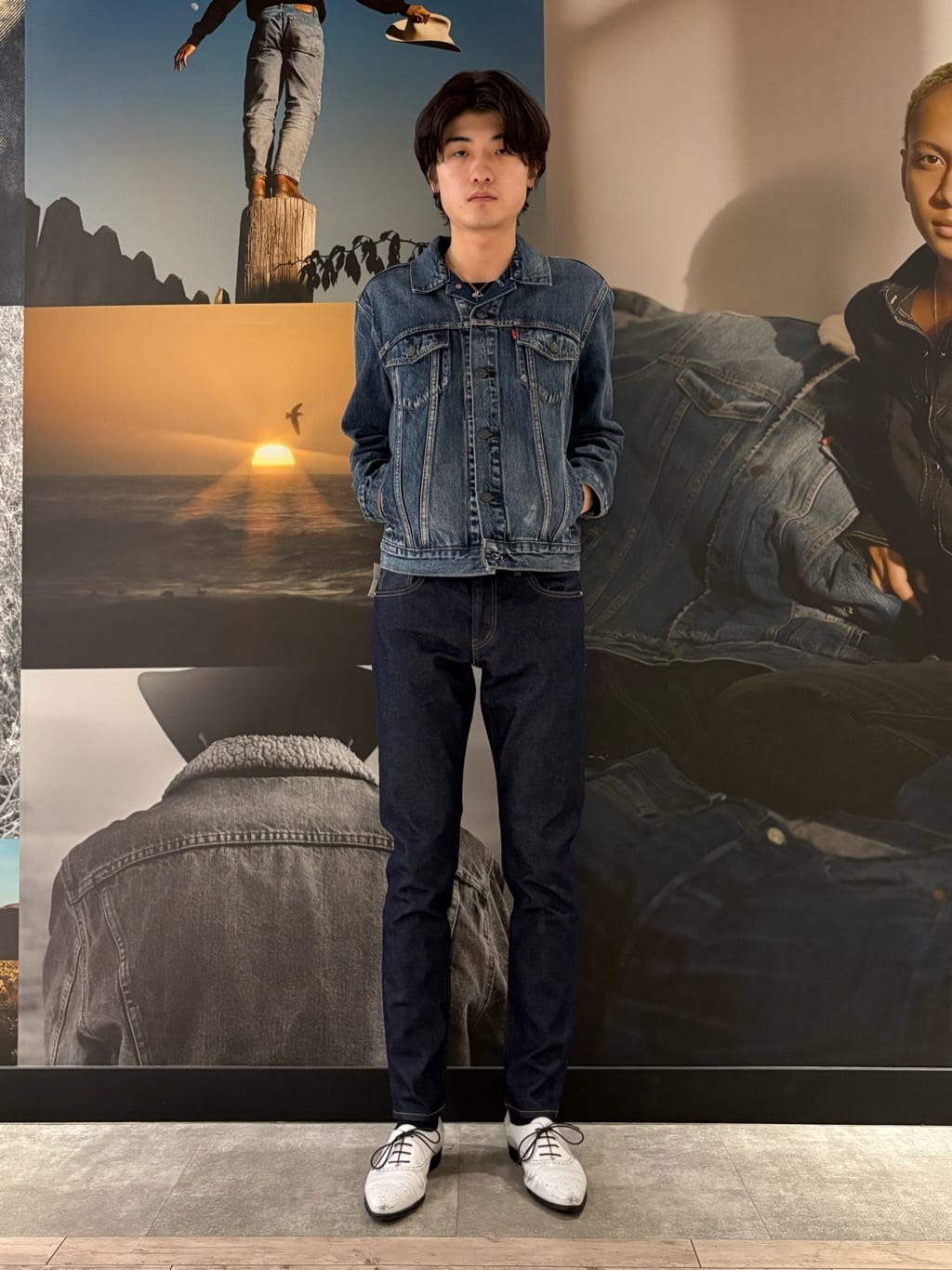 Levi's | BLUETAB(TM) 512(TM) スリムテーパード ジーンズ ダーク
