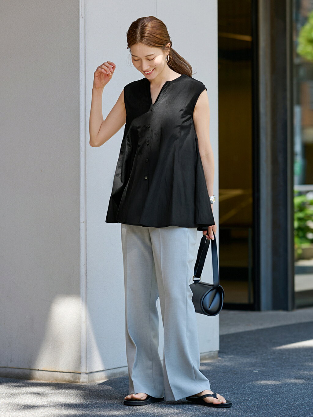 FRAMeWORK | ≪追加≫セミフレアパンツ | Rakuten Fashion(楽天