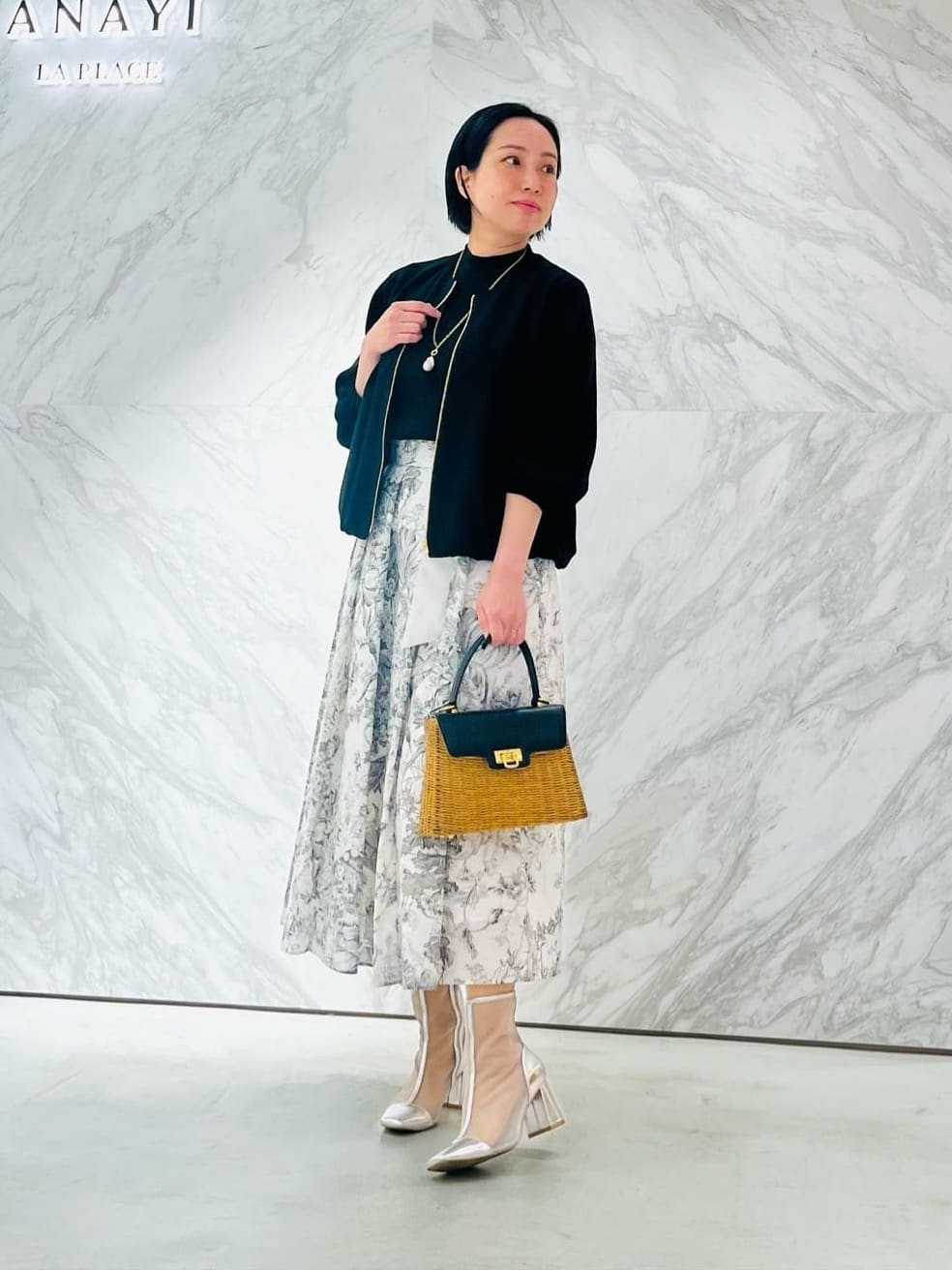 ANAYI | トリアセポリエステルブルゾン | Rakuten Fashion(楽天